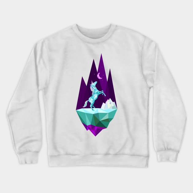 unicorn stand alone Crewneck Sweatshirt by ElWish